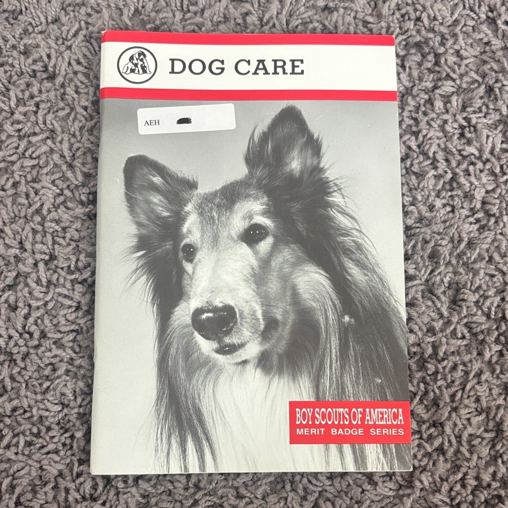 Dog Care Guide - (Red & White)